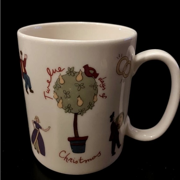 “Twelve Day of Christmas” Coffee/Tea Mug Ceramic Made in Thailand - Picture 1 of 4